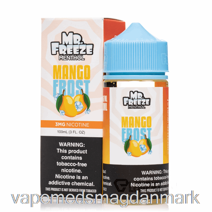 Engangs Vape Danmark Mango Frost - Mr Freeze - 100ml 3mg